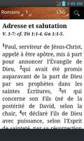 Bible Segond 1910 LSG (French) imagem de tela 3