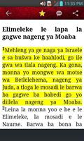 3 Schermata Bible NSO00, Taba yea Botse (Northern Sotho)