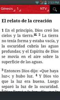 Bible Holy NTV, New Living Translation  (Spanish) capture d'écran 1