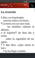 Bible NIV - New International Version (Spanish) تصوير الشاشة 1