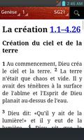 La Sainte Bible (Français) Gratuit capture d'écran 1