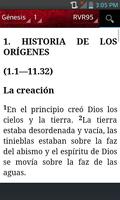 Bible (RVR95) Reina Valera 1995 Spanish ภาพหน้าจอ 1