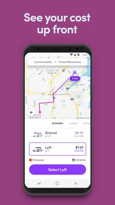 Lyft Screenshots