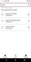 برنامه‌نما Guide, Checklist - Witcher 3 عکس از صفحه