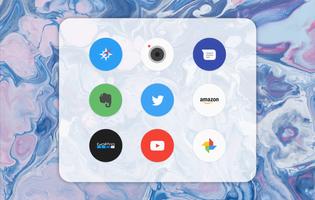 Pure - Circle Icon Pack الملصق