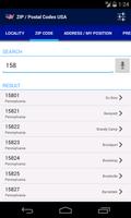 Code Postal États-Unis capture d'écran 1