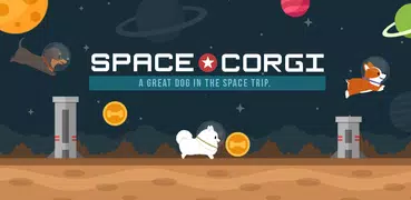 Space Corgi - Jumping Dogs