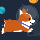 Space Corgi أيقونة