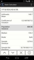 Stats Calculator (Pro) screenshot 2