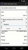 Stats Calculator Free screenshot 3
