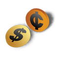 Invisible coins
