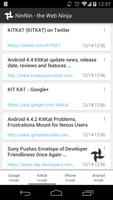 NinNin - the Web News Ninja syot layar 1