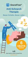 Snore Free : Schnarch Therapie Plakat