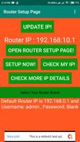 WiFi Router Admin Setup Poster