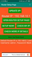 WiFi Router Admin Setup الملصق