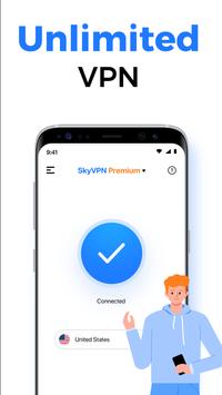 SkyVPN screenshot 1