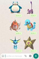 Pokestickers for WhatsApp captura de pantalla 2