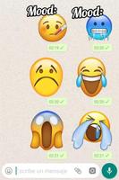 Stickers de Emojis Gigantes para WhatsApp Affiche