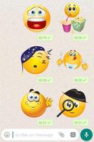 Stickers de Emojis Gigantes para WhatsApp ảnh chụp màn hình 2