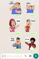 Family Guy stickers capture d'écran 2