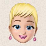 Katy Perry stickers for WhatsApp