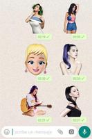 Katy Perry stickers Affiche