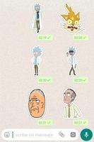 Sticker Rick et Morty pour WhatsApp capture d'écran 3