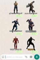 Stickers de Avengers en español para WhatsApp capture d'écran 3