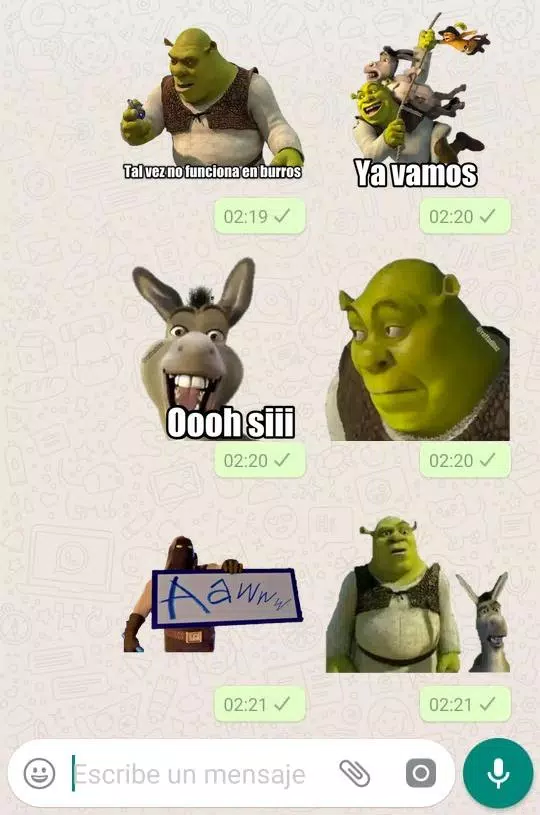 Queremos emoji do Shrek no ZapZap 