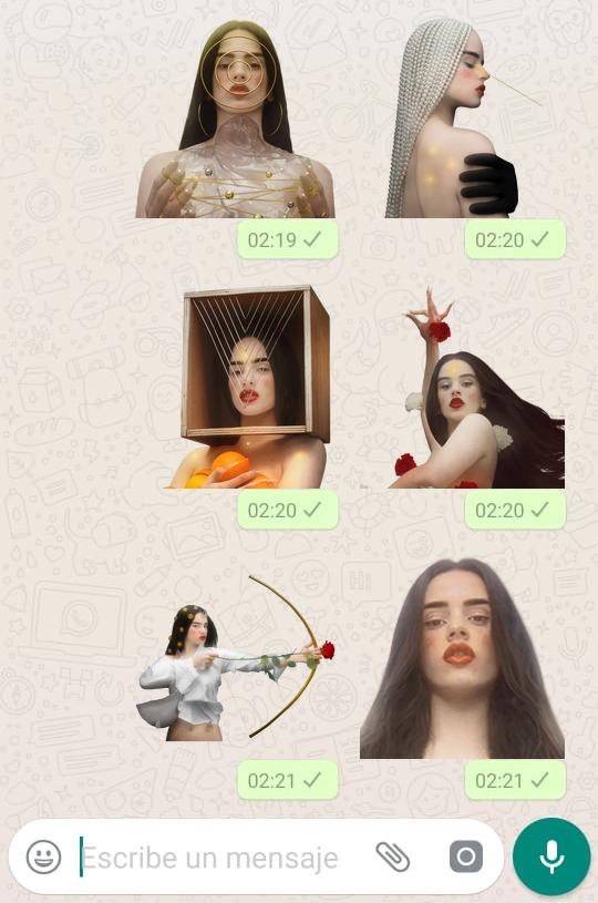 Stickers de la Rosalía para WhatsApp APK pour Android Télécharger