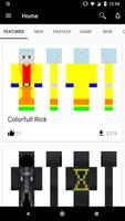 Skins for Minecraft PE ภาพหน้าจอ 1