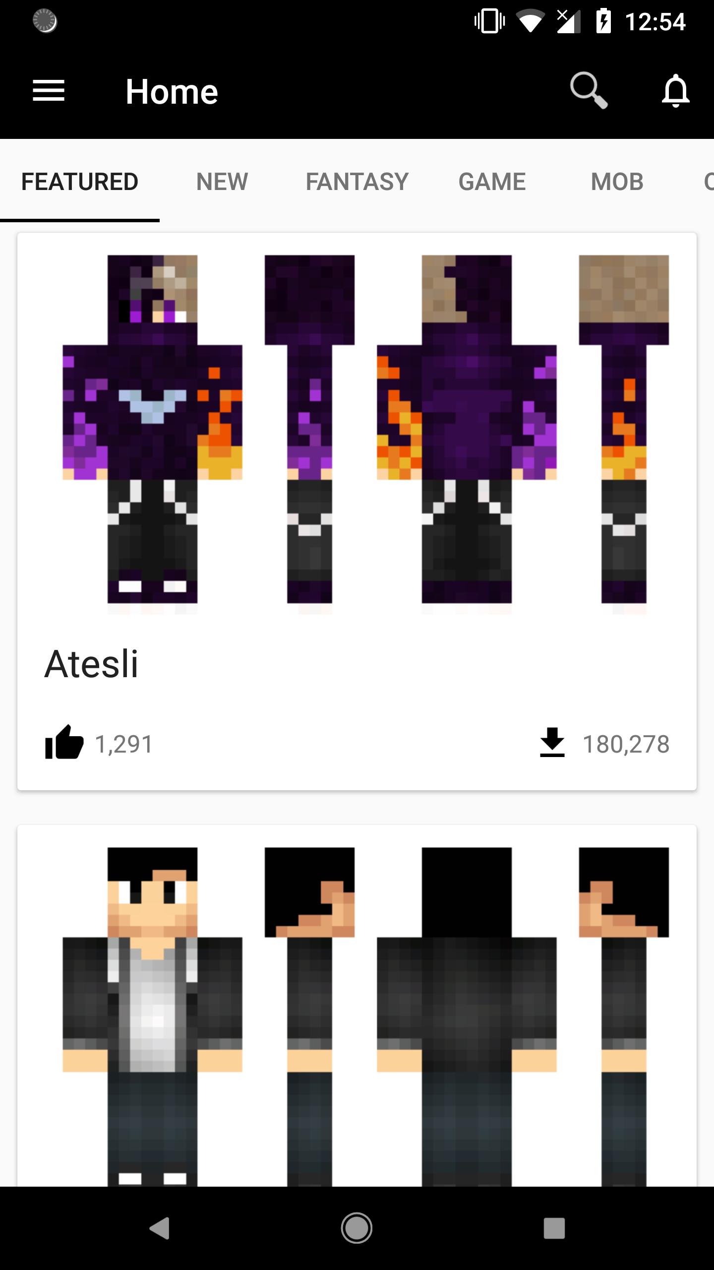 download skins for minecraft