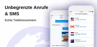 TalkU: Anruf + SMS-Nachricht