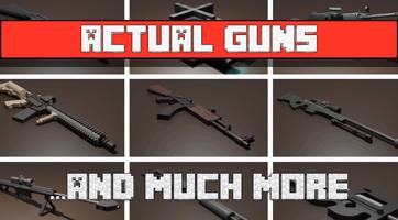 Gun Mod for Minecraft PE capture d'écran 2