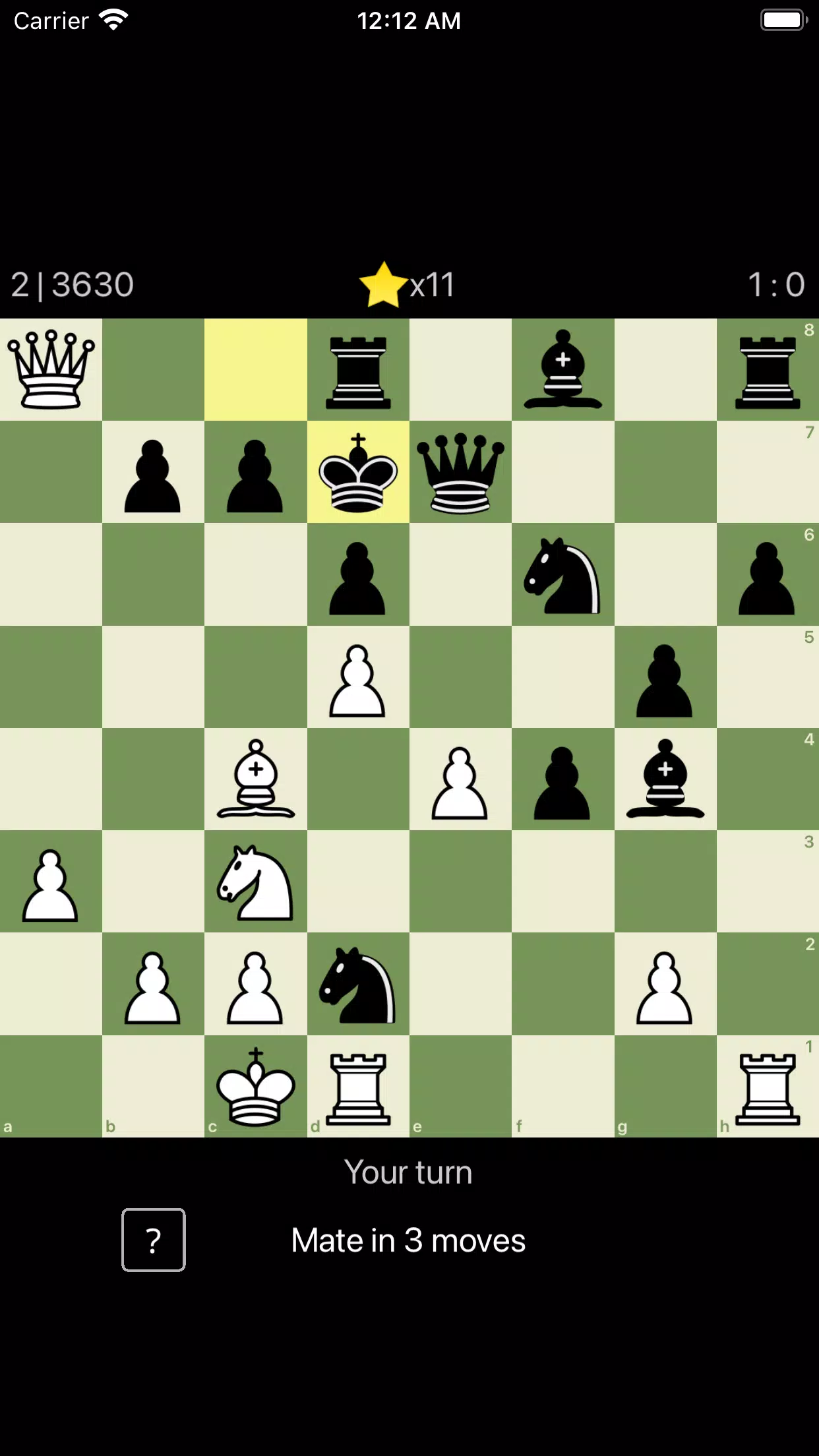 I got this puzzle on Lichess. Am I expected to go through the