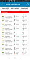 1 Schermata Steel Alert & Metal Price