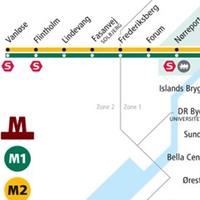 برنامه‌نما Copenhagen Metro عکس از صفحه