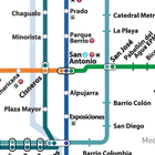 Mapa de Medellín Metro 圖標