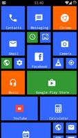 Metro Theme Launcher الملصق