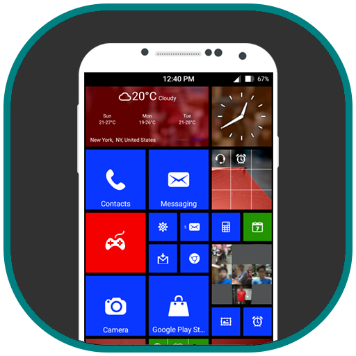 Metro Style Launcher 8 Theme - 2019