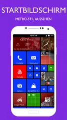 Thema von Launcher 8 im Metro-Stil - 2019 APK Herunterladen