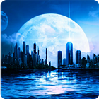 Metropolis Full Moon Live WP icône