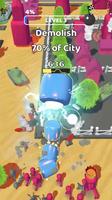 Worm City Demolish 3D Affiche