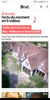 L'ancienne app Brut. Affiche