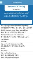Indonesian Japan Conversation poster