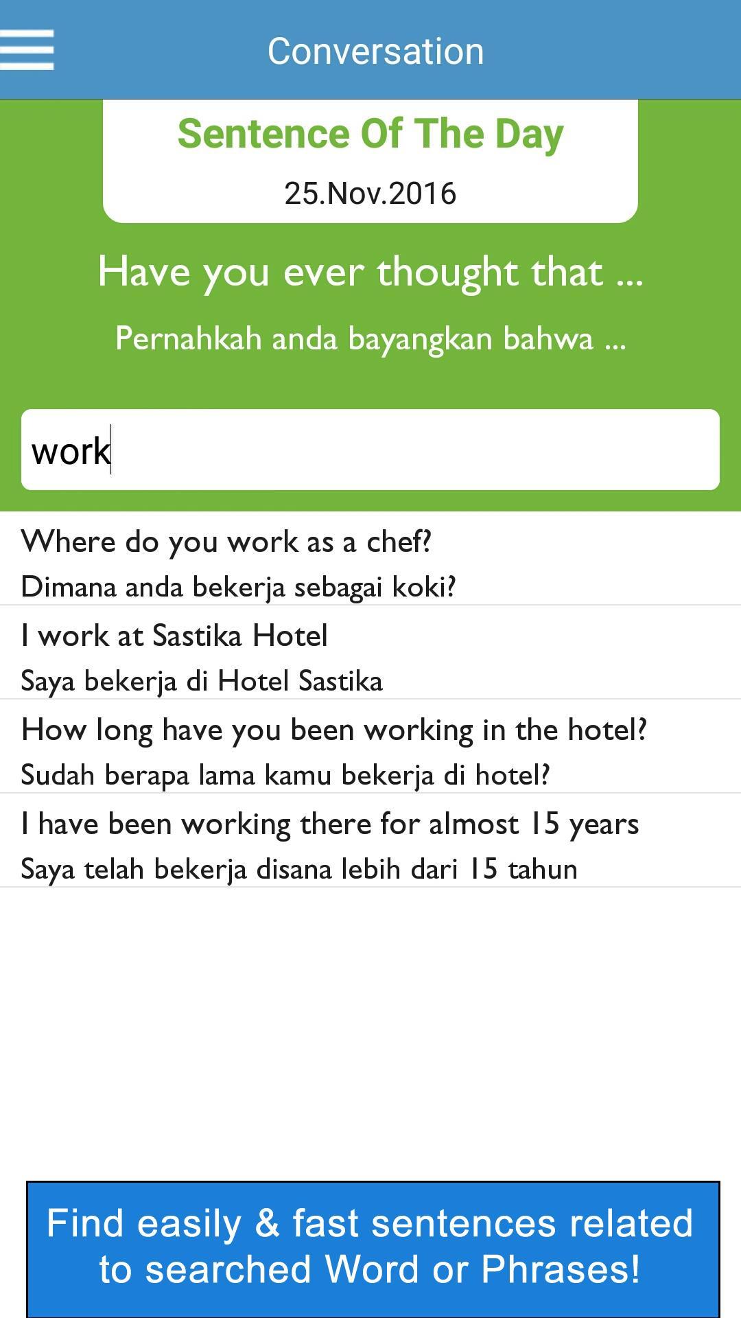 English Indonesia Conversation For Android Apk Download