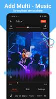 Video Maker Music Video Editor ảnh chụp màn hình 1