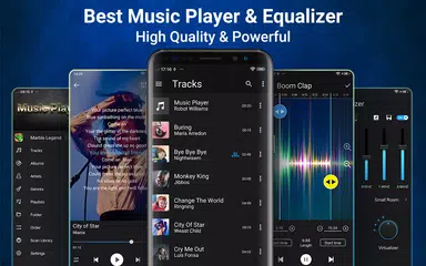音樂播放器 - 低音音頻播放器 XAPK 下載