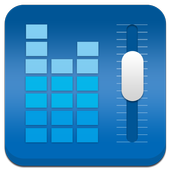 音楽の音量イコライザー アイコン