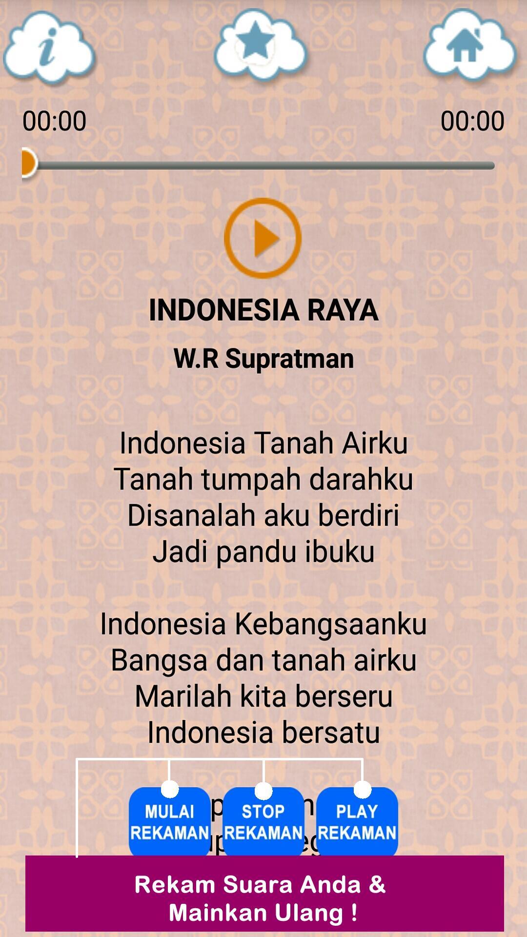 Unduh Gratis Gambar Lagu Wajib Nasional Lirik For Android Apk Download Terbaru oleh Cikimm.com